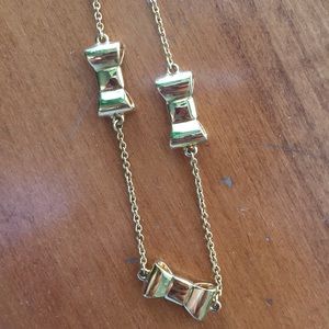 Kate Spade bow necklace